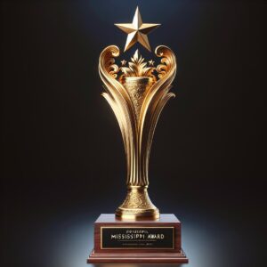 Mississippi Pinnacle Award Trophy