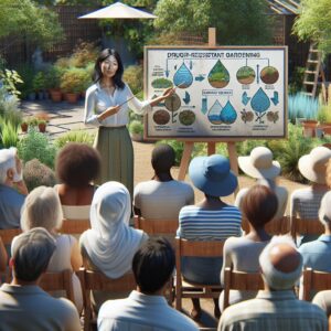 Gardening lecture on drought-resistance