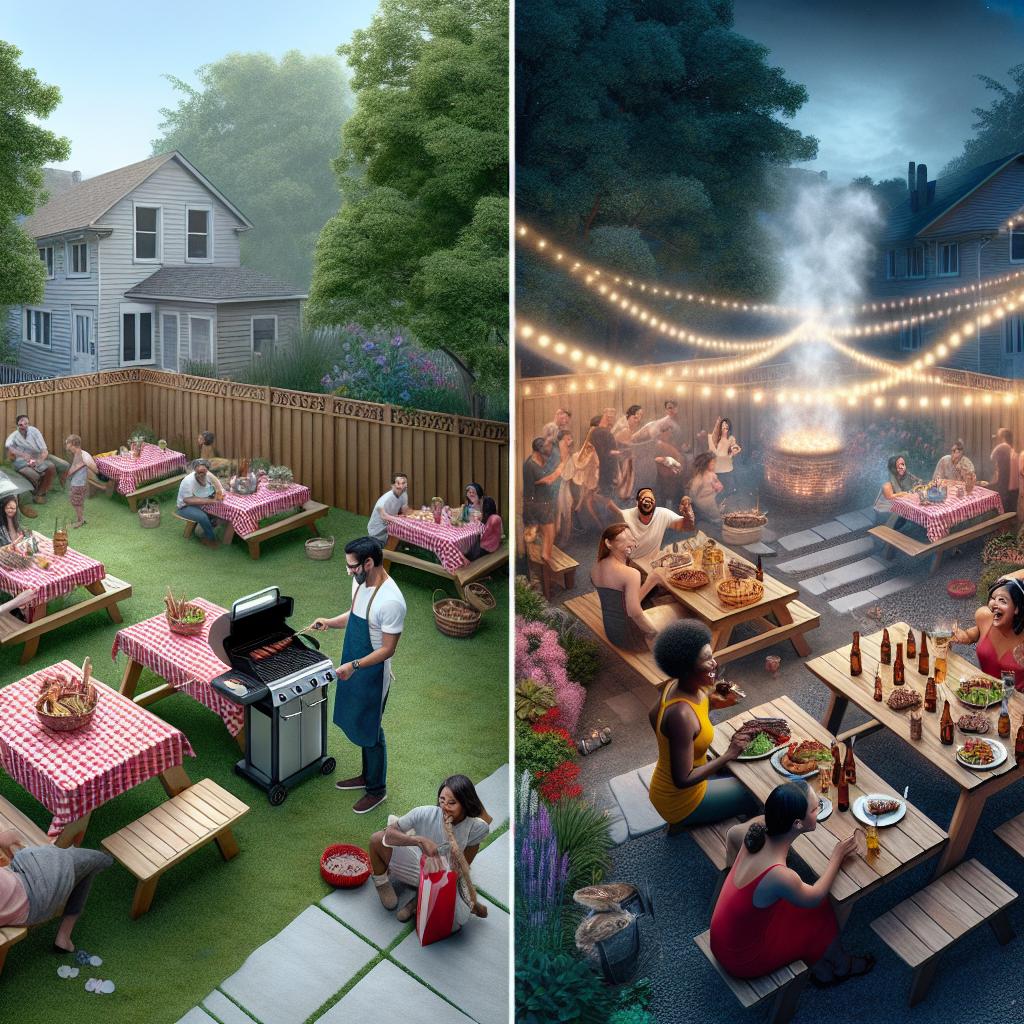 Backyard Barbeque Restaurant Transformation