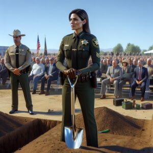 Sheriff department groundbreaking ceremony