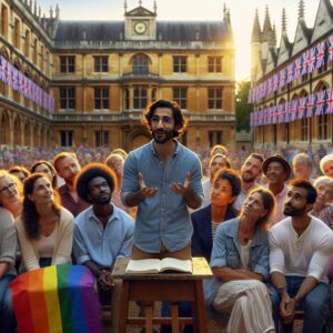 "Pride storytelling event, Oxford"