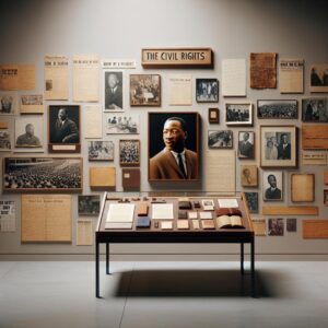 Civil rights icon's exhibit