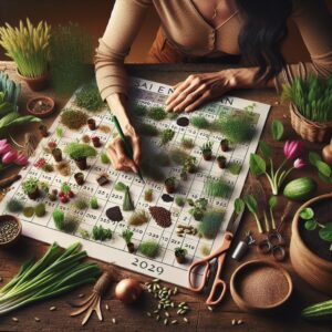 Master Gardener planning calendar