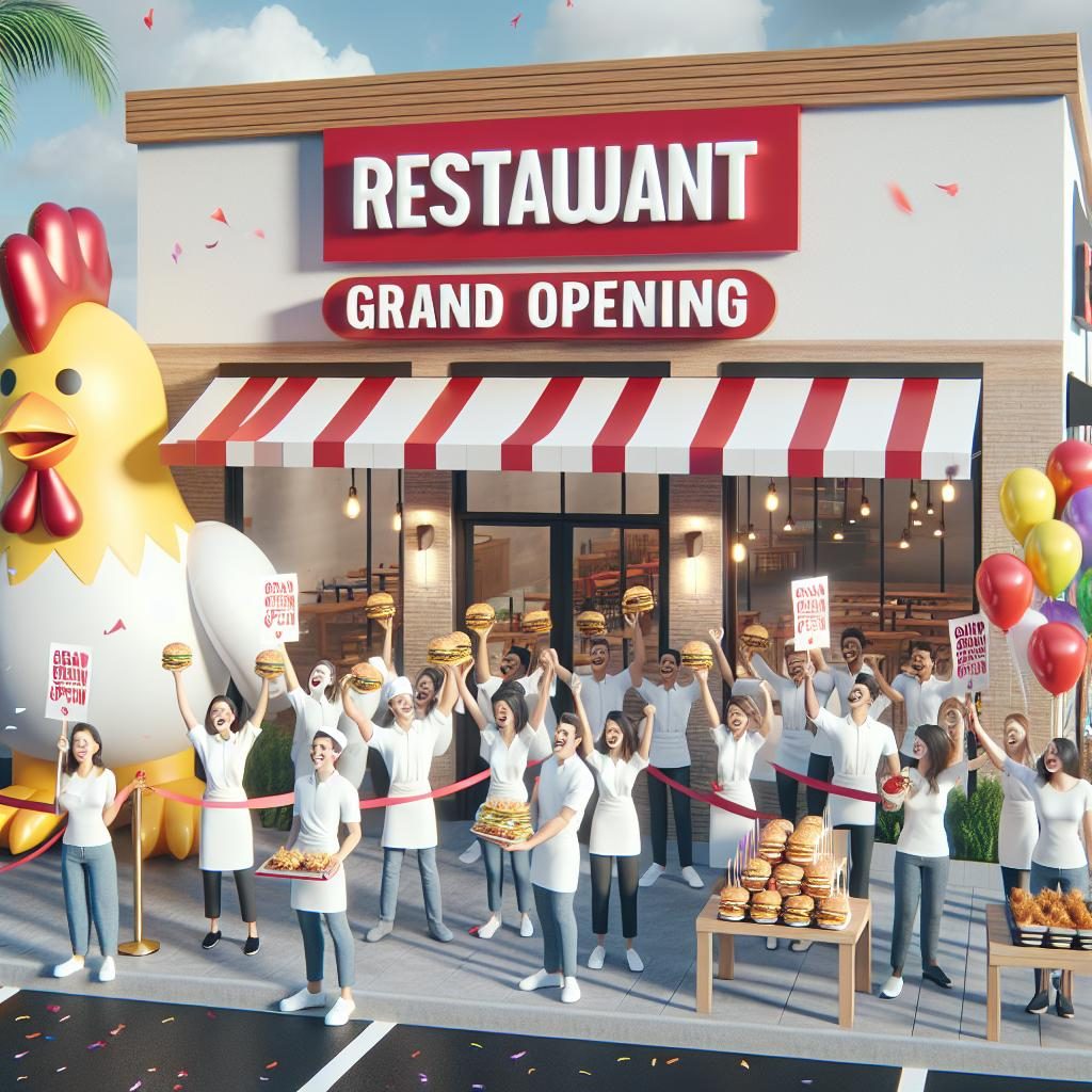 "Chick-fil-A Grand Opening Celebration"