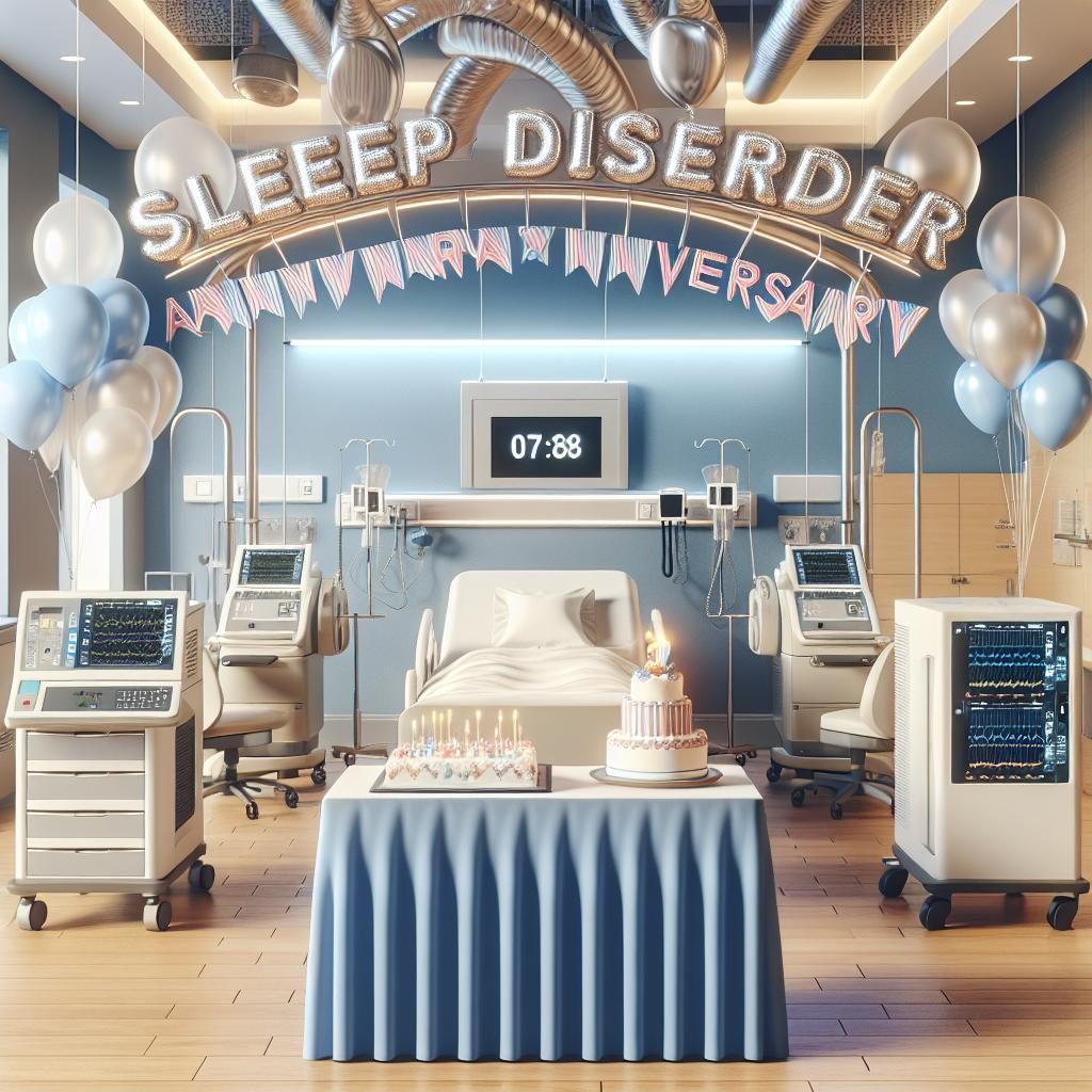 "Sleep disorder center anniversary"