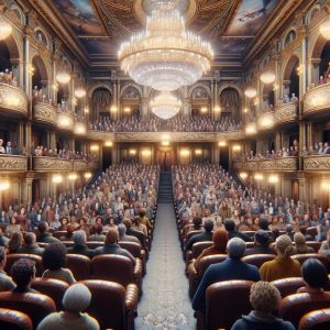 Crowded theater in Oxford