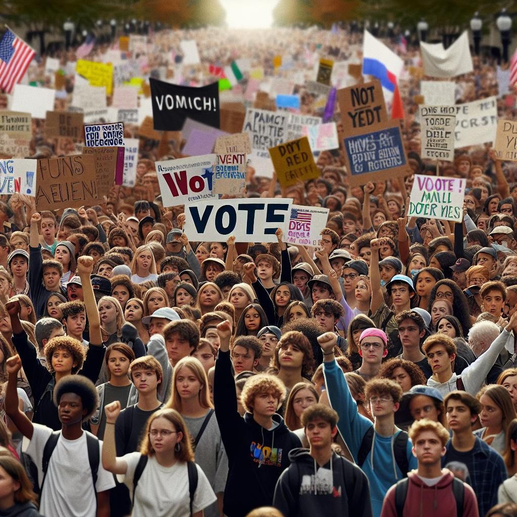 Voting Rights Protest