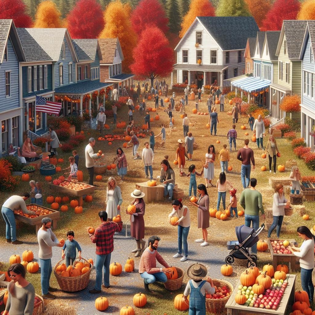 Oxford town fall festivities