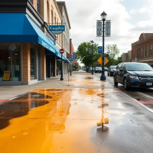 Oxford, Mississippi Street Closed Following Unusual Beer Spill Incident