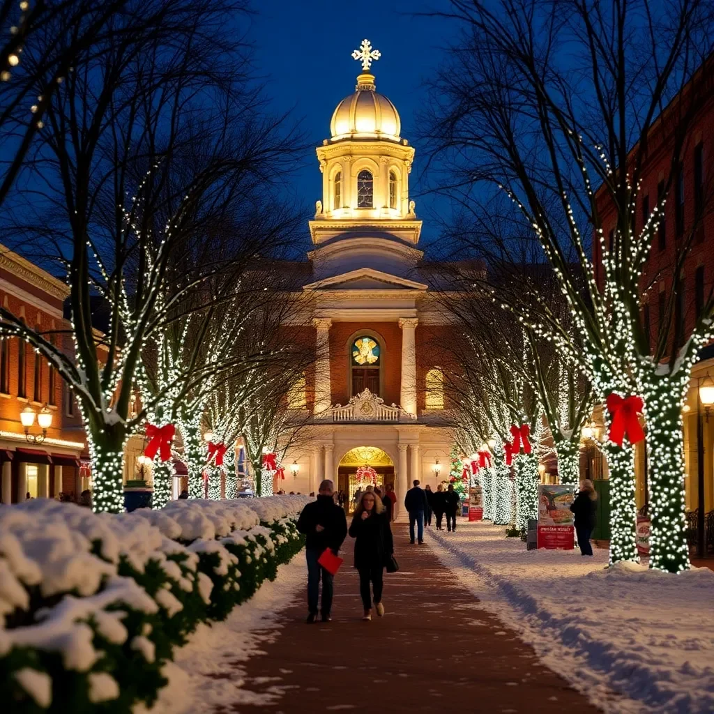 Oxford, Mississippi Transforms into a Winter Wonderland for the Annual Holly Jolly Holidays Event