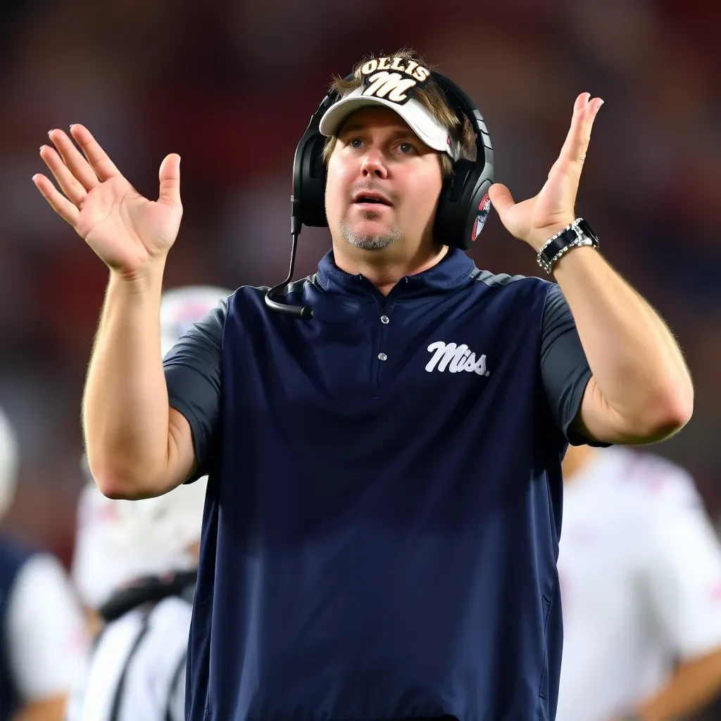 Frustration Mounts for Ole Miss Coach Lane Kiffin Following Wake Forest's Cancellation of 2025 Rematch