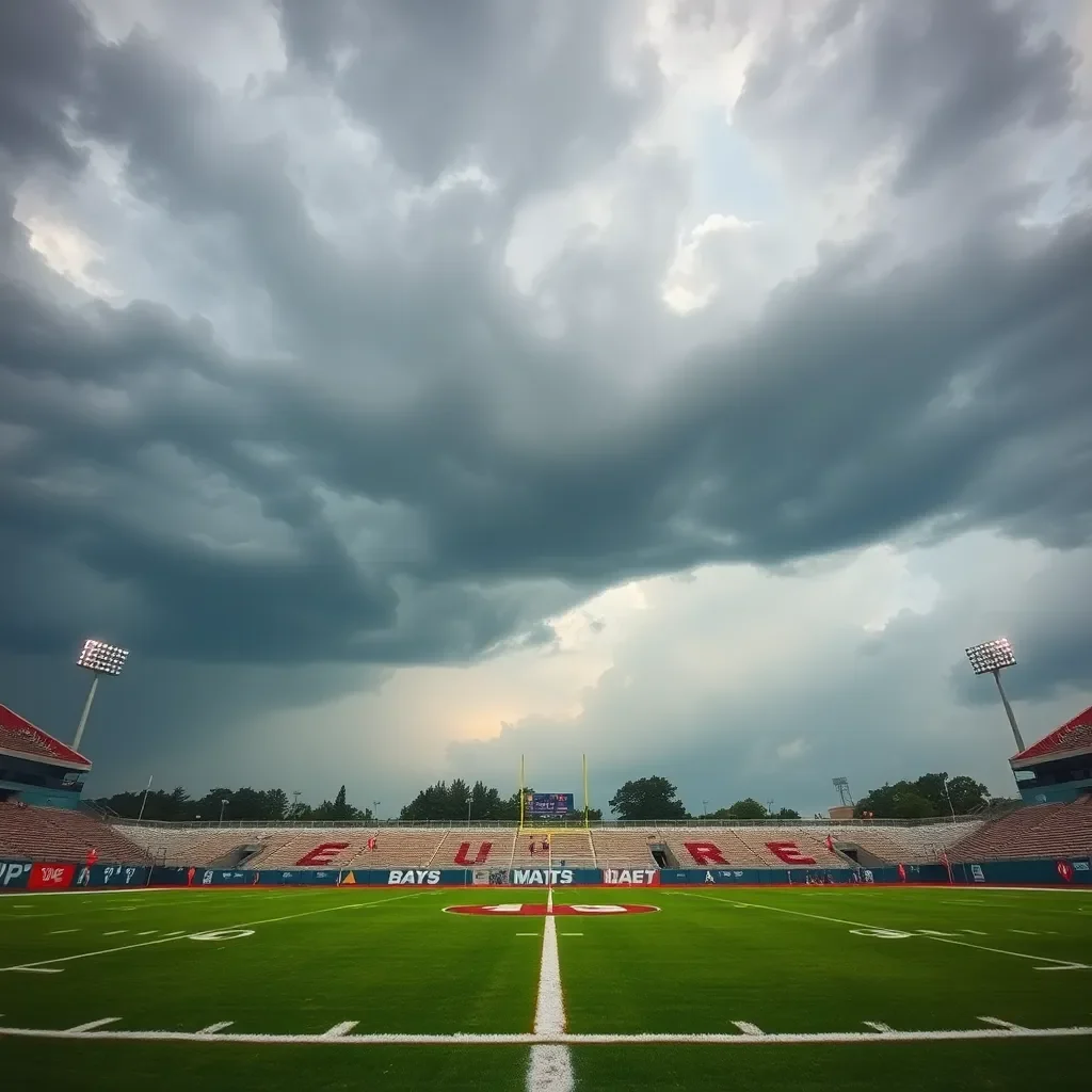 Georgia Bulldogs Prepare for Ole Miss Showdown as Hurricane Rafael Approaches