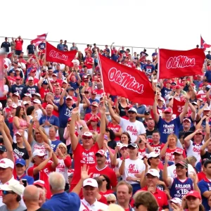 Southaven Celebrates Ole Miss Rebels' Victory Over Colorado State