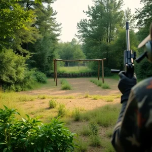 Shooting range at McIvor Shooting Facility in Mississippi