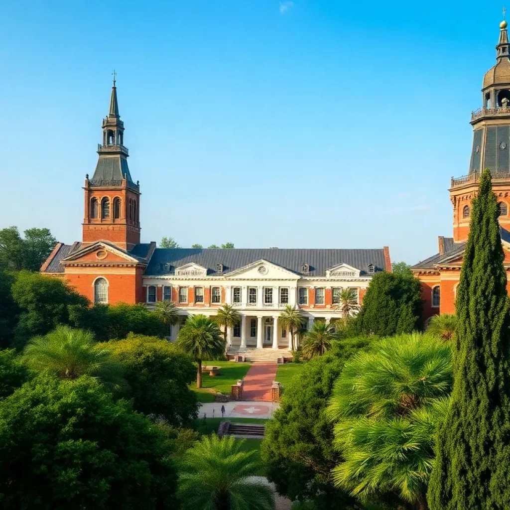 University of Mississippi campus showcasing Southern culture