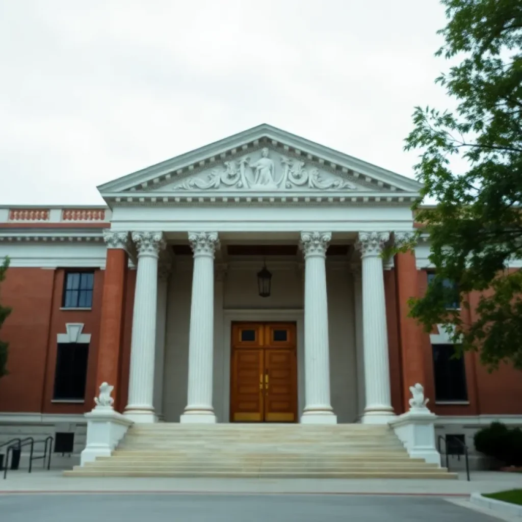 Exterior view of the North Carolina Supreme Court building