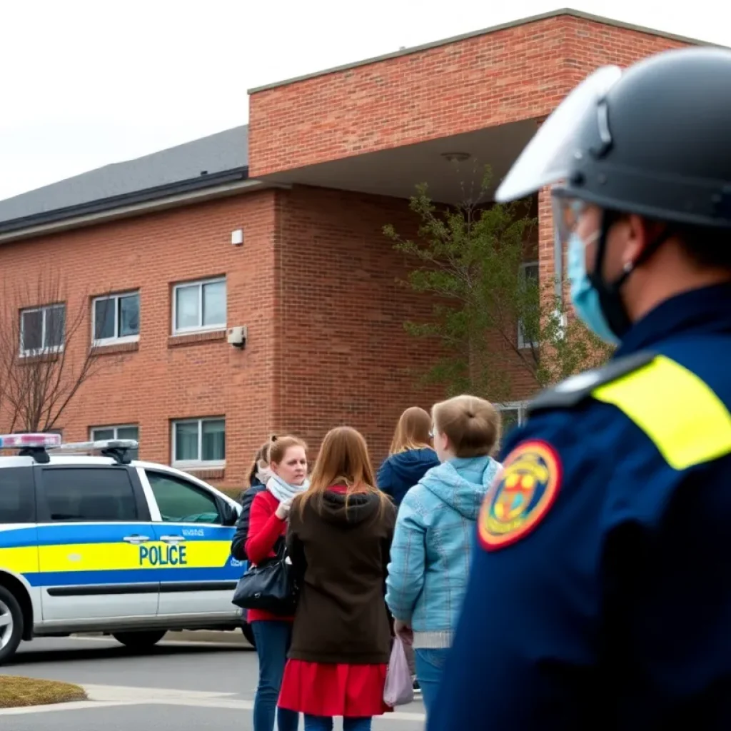 Police presence at Lafayette County school during lockdown