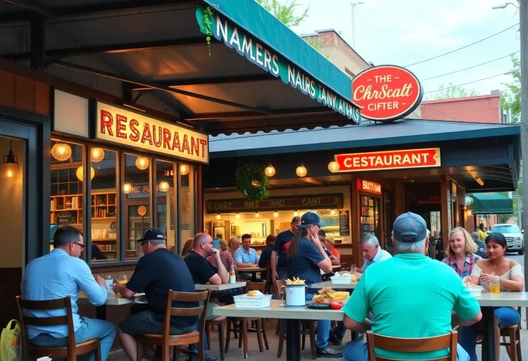 People dining at various top-rated restaurants in Oxford, Mississippi